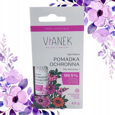 Vianek Łagodząca pomadka ochronna Intensywne nawilżenie - smak bananowy