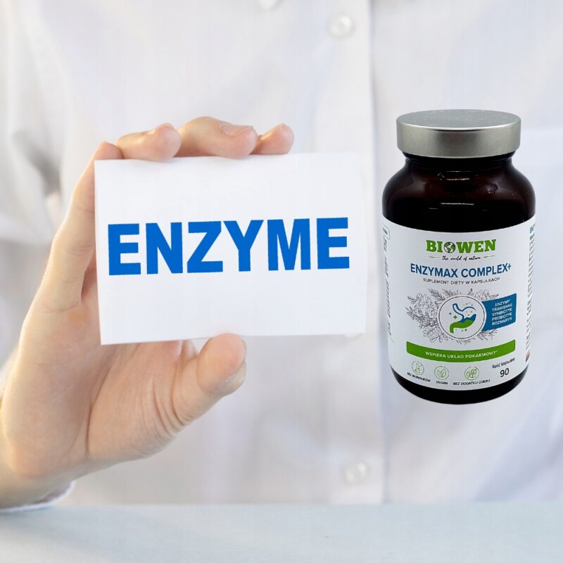 EnzyMax Complex+ Biowen enzymy trawienne 90 kapsułek - obrazek 4