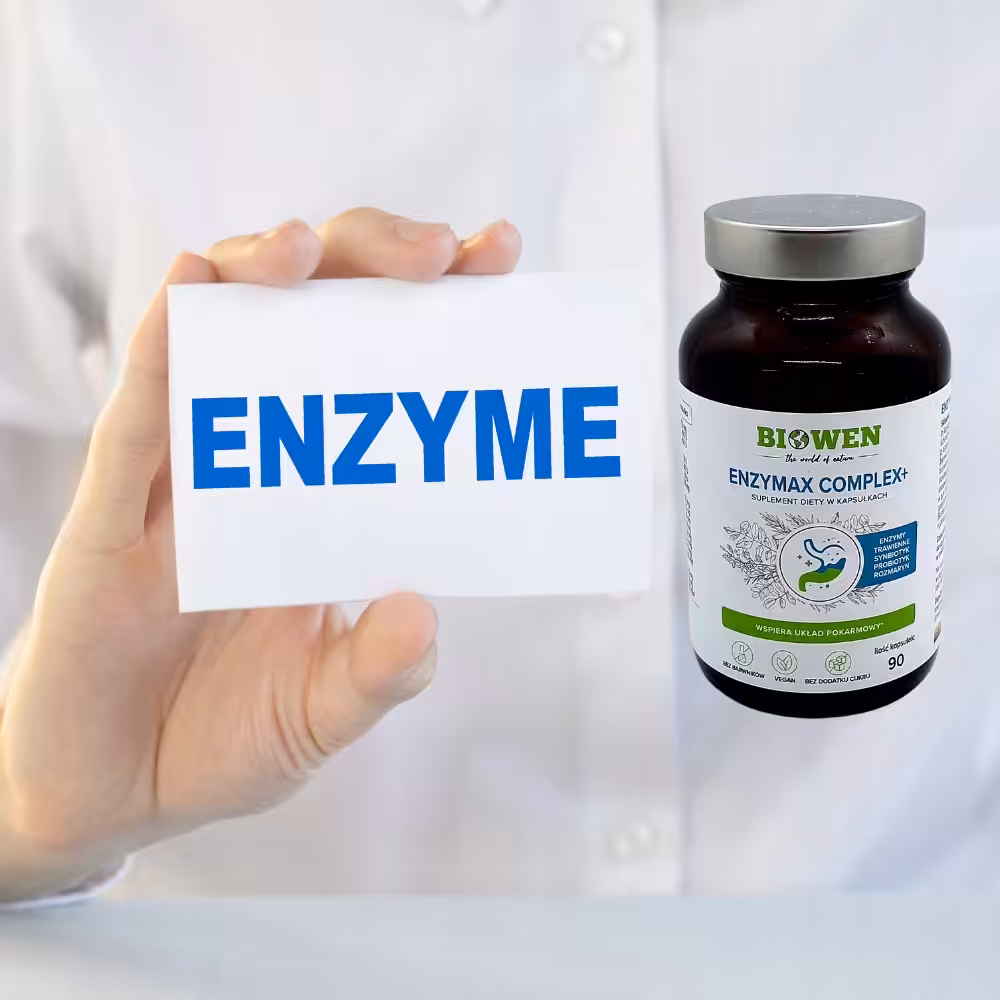 EnzyMax Complex+ Biowen enzymy trawienne 90 kapsułek - obrazek 4