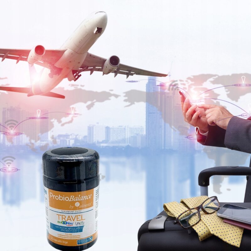 ProbioBalance Travel - Probiotyki dla podróżnych zapobiegają biegunką 30kap - obrazek 2