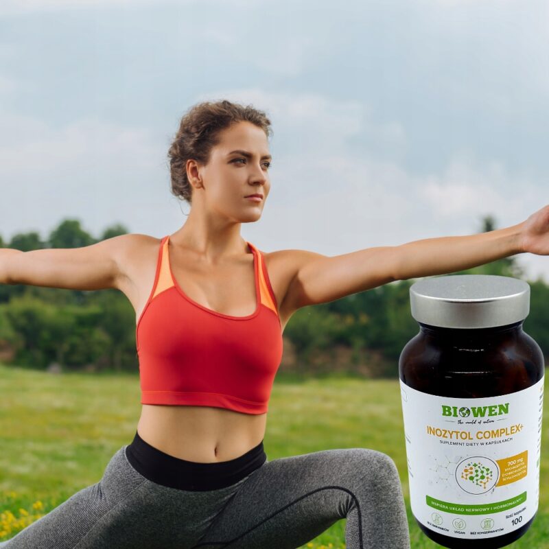 Biowen Inozytol Complex+ (Myo-inozytol+ D-chiro-inozytol+ Scyllo-inozytol)100 kaps - obrazek 2