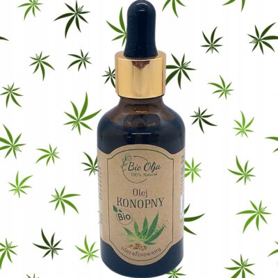 Bioolja Naturalny olejek konopny BIO 50 ml Nawilża i odmładza skórę twarzy