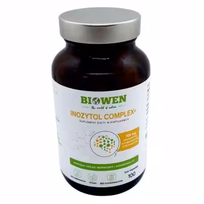 Biowen Inozytol Complex+ (Myo-inozytol+ D-chiro-inozytol+ Scyllo-inozytol)100 kaps