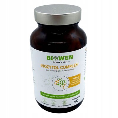 Biowen Inozytol Complex+ (Myo-inozytol+ D-chiro-inozytol+ Scyllo-inozytol)100 kaps