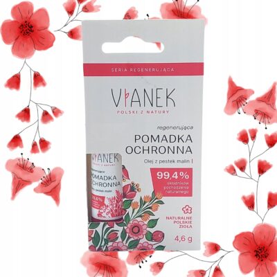 VIANEK regenerująca pomadka ochrona 4,6g Nawilża, wygładza i chroni usta