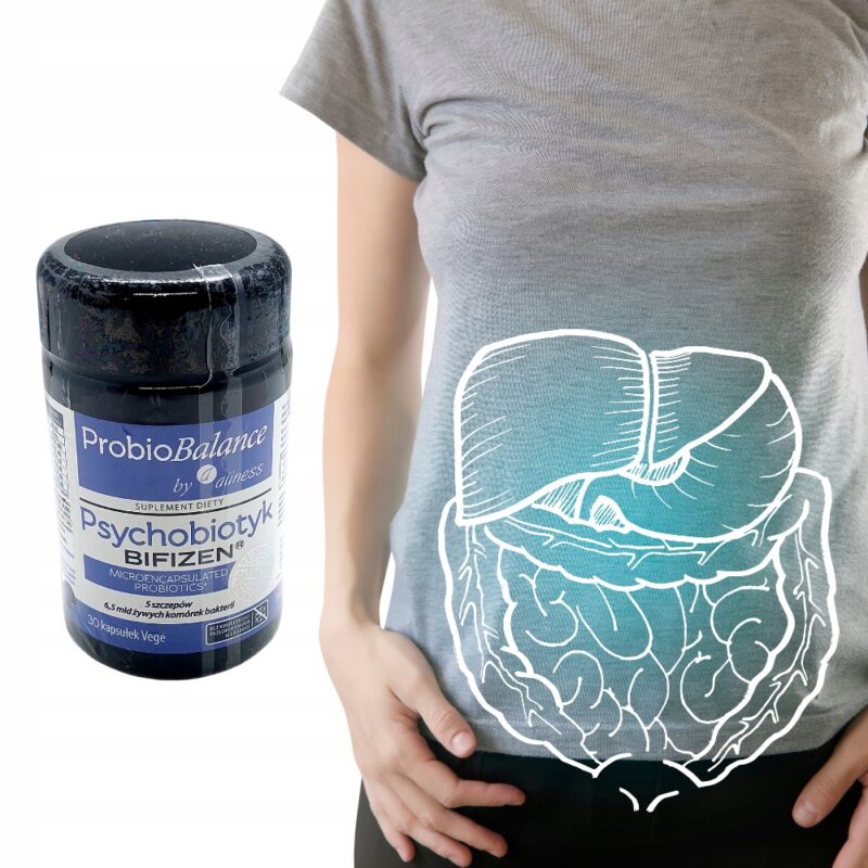 ProbioBALANCE, Psychobiotyk BIFIZEN 6,5 mld x 30 kaps. Zdrowie psychiczne - obrazek 6
