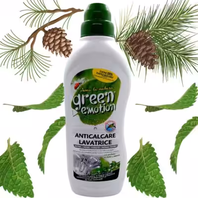 Odkamieniacz do pralek Green Emotion - hipoalergiczny, sosna i mięta