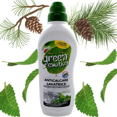 Odkamieniacz do pralek Green Emotion - hipoalergiczny, sosna i mięta