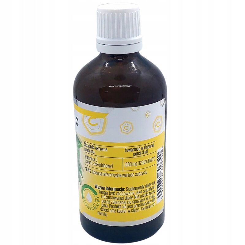 Suplement diety B&M Research witamina C płyn 100 ml - obrazek 8