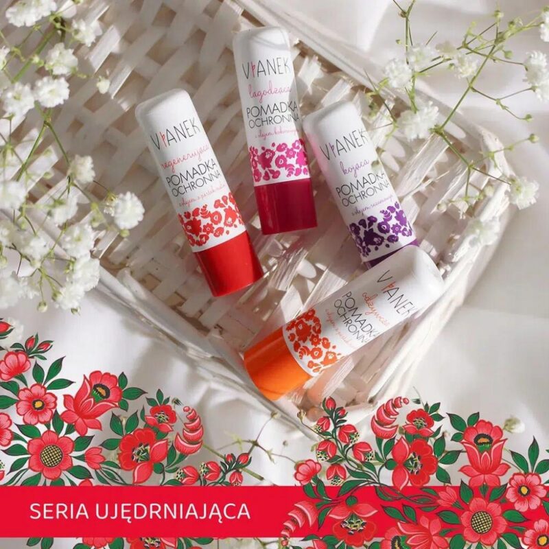VIANEK regenerująca pomadka ochrona 4,6g Nawilża, wygładza i chroni usta - obrazek 2