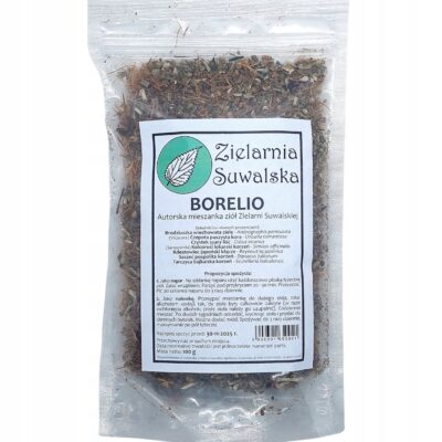 Borelio autorska mieszanka ziół na Boreliozę Zielarnia Suwalska 100g