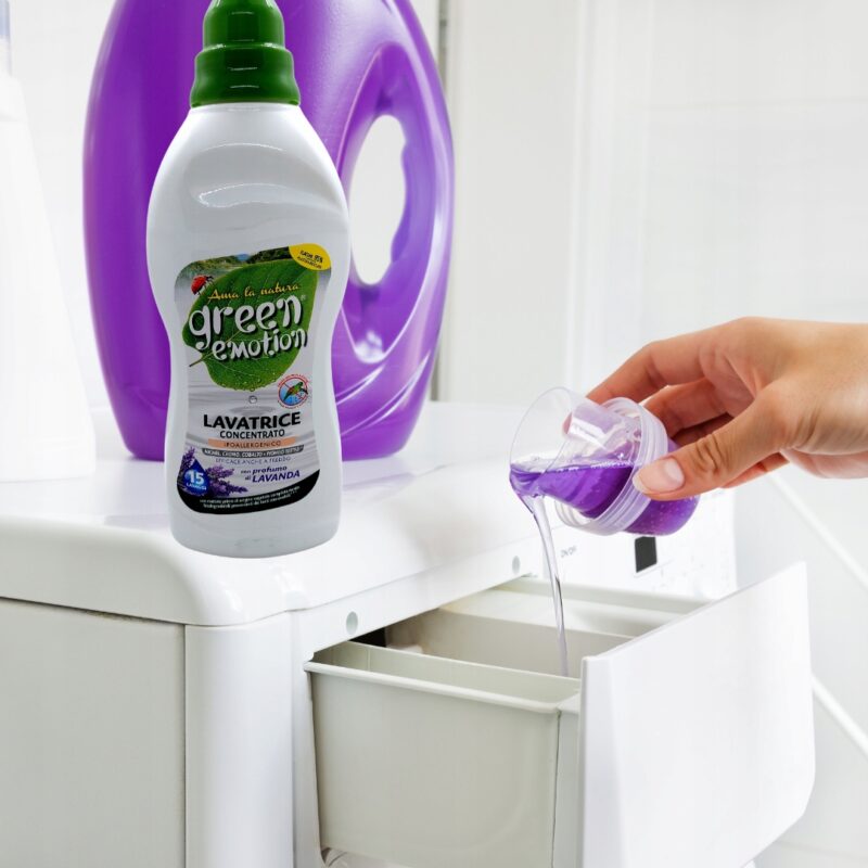 Hipoalergiczny płyn do prania, lawenda 750ml - testowany na metale ciężkie - obrazek 2