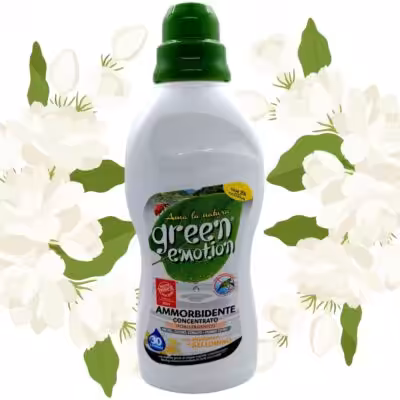 Ekologiczny płyn do płukania tkanin JAŚMIN Green Emotion 750ml - aż 38 prań