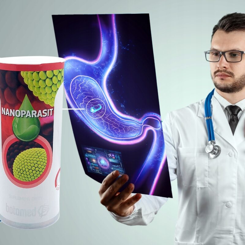 Zioła w kroplach na Pasożyty i Robaki Nanoparasit dla dorosłych 50ml Botamed - obrazek 2