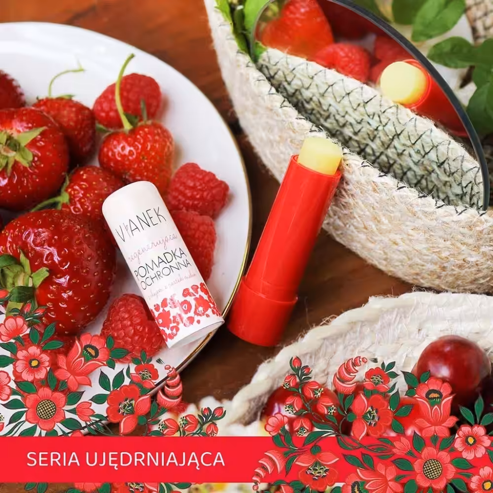 VIANEK regenerująca pomadka ochrona 4,6g Nawilża, wygładza i chroni usta - obrazek 3