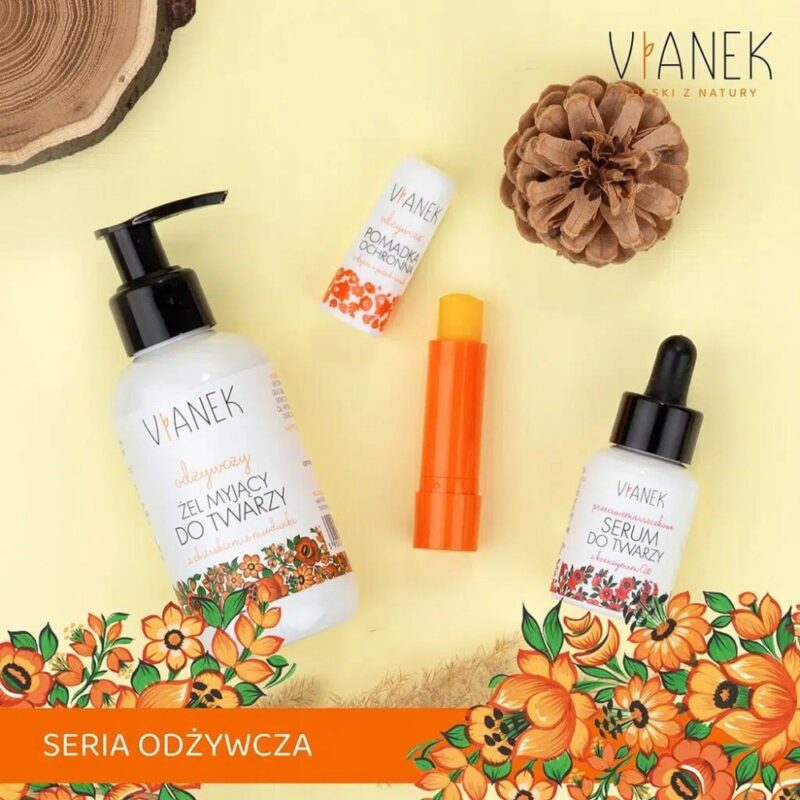 Vianek odżywcza pomadka ochronna do ust z olejem z pestek moreli 4,6 g - obrazek 2