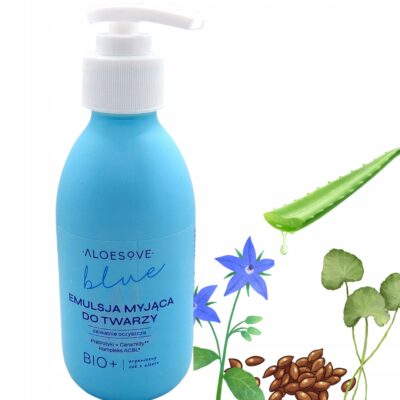 ALOESOVE BLUE Emulsja myjąca do twarzy Delikatne oczyszczenie, pielęgnacja