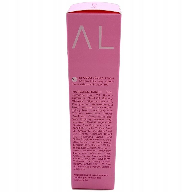 ALOESOVE PINK Balsam do ust SPF30 - 15 ml ochrony i nawilżenia - Krótka data - obrazek 9