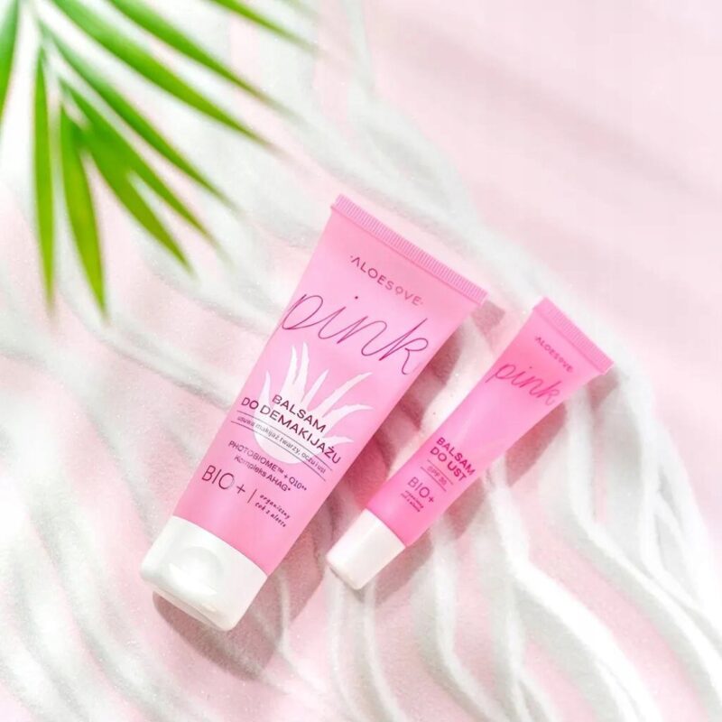 ALOESOVE PINK Balsam do ust SPF30 - 15 ml ochrony i nawilżenia - Krótka data - obrazek 3