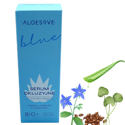 ALOESOVE BLUE Serum okluzyjne do twarzy głębokie nawilżenie i ochrona skóry