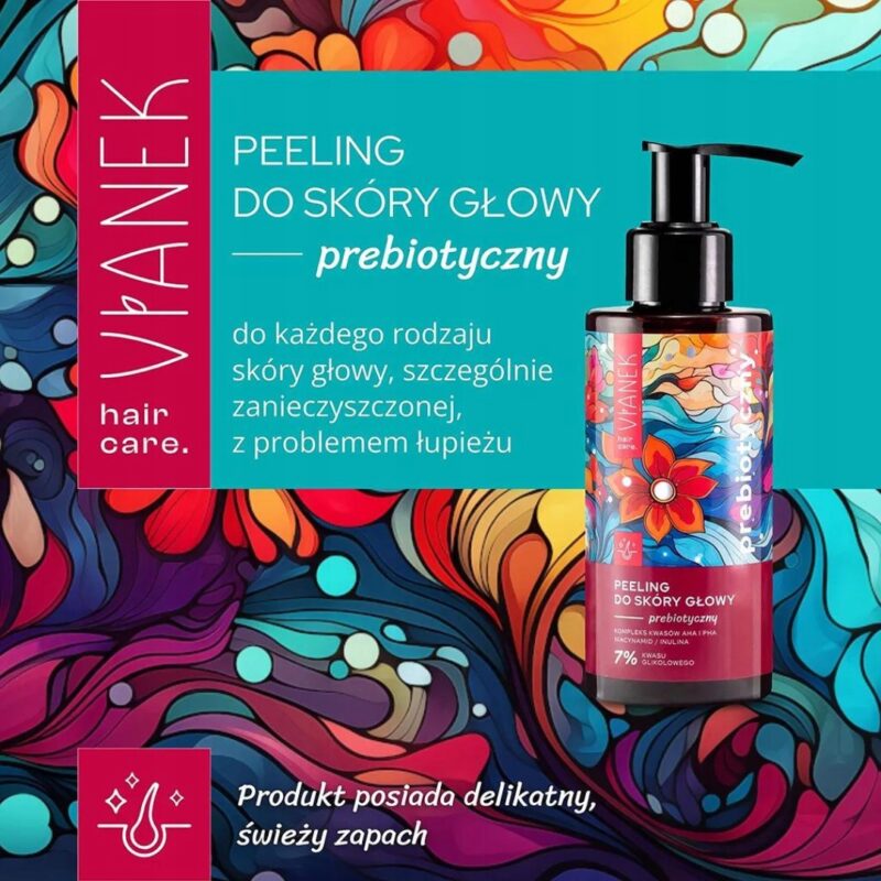 VIANEK Prebiotyczny Peeling Kwasowy do Skóry Głowy 150 ml dla zdrowej skóry - obrazek 8