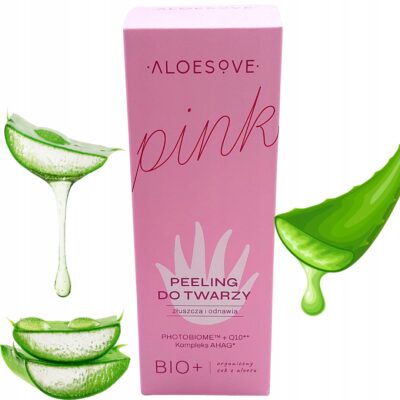 ALOESOVE PINK Kwasowy peeling do twarzy Głębokie oczyszczenie, odnowa skóry