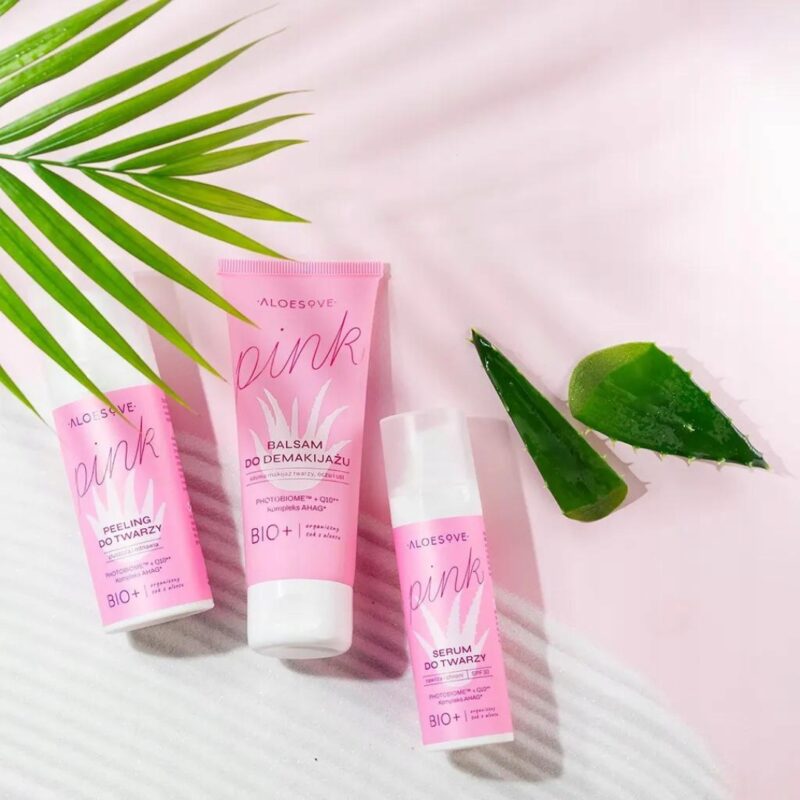 ALOESOVE PINK Serum do twarzy SPF30Intensywna pielęgnacja każdego typu cery - obrazek 9