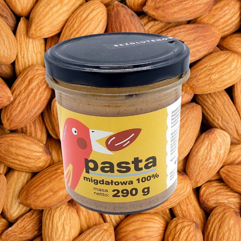 Pasta migdałowa 100% KETO - Pięć Przemian, bez soli i cukru - obrazek 5