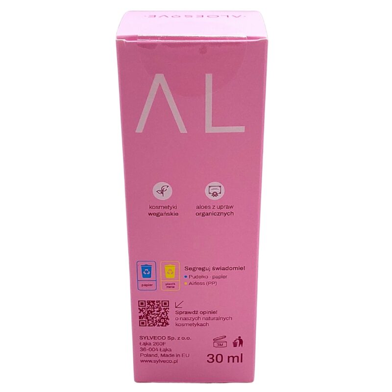 ALOESOVE PINK Serum do twarzy SPF30Intensywna pielęgnacja każdego typu cery - obrazek 4