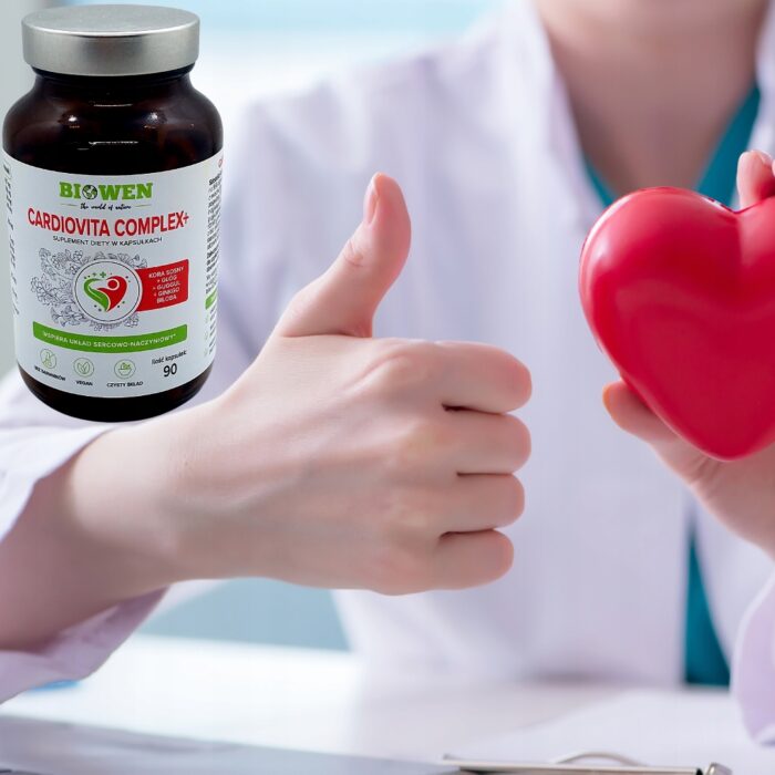 Cardiovita Complex+ Biowen - Układ Sercowo-Naczyniowy - 90 Kapsułek - obrazek 2