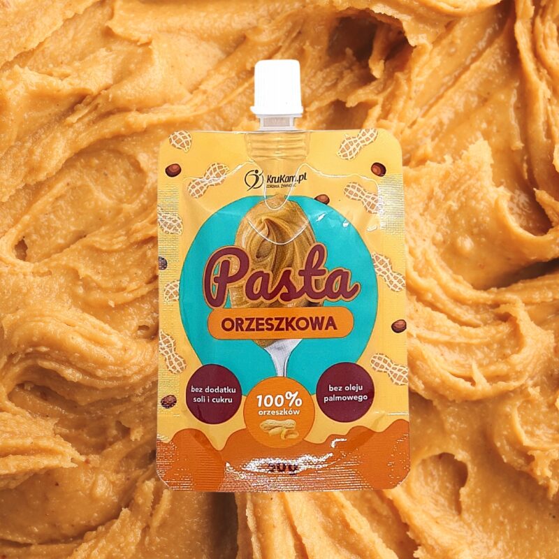 Pasta orzechowa 100% 50g zdrowa przekąska bez soli, cukru i oleju palmowego - obrazek 4