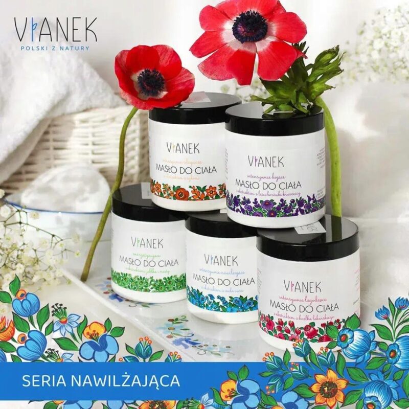 VIANEK Intensywnie Nawilżające Masło do Ciała 250 ml głębokiej pielęgnacji - obrazek 2