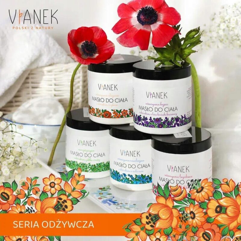 VIANEK Intensywnie Odżywcze Masło do Ciała - 250 ml pełnej pielęgnacji - obrazek 3