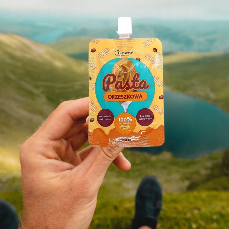 Pasta orzechowa 100% 50g zdrowa przekąska bez soli, cukru i oleju palmowego - obrazek 2