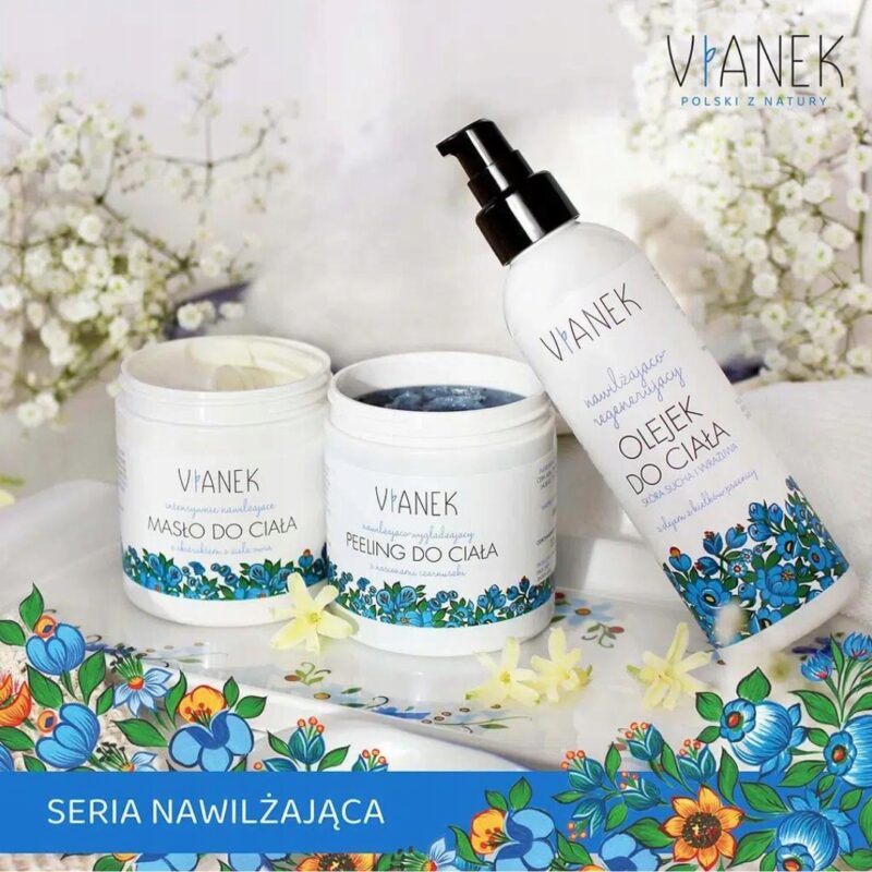 VIANEK Intensywnie Nawilżające Masło do Ciała 250 ml głębokiej pielęgnacji - obrazek 4