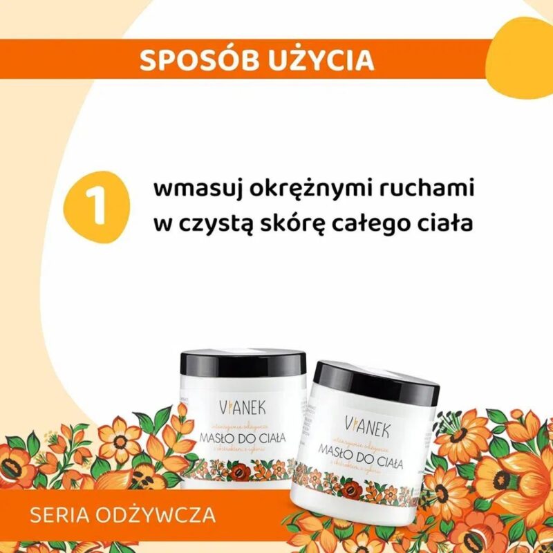 VIANEK Intensywnie Odżywcze Masło do Ciała - 250 ml pełnej pielęgnacji - obrazek 8