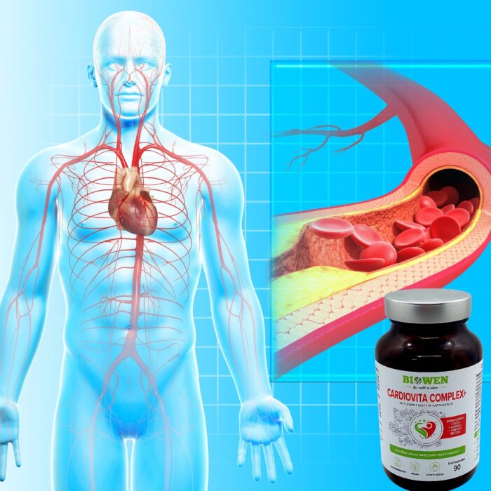 Cardiovita Complex+ Biowen - Układ Sercowo-Naczyniowy - 90 Kapsułek - obrazek 3
