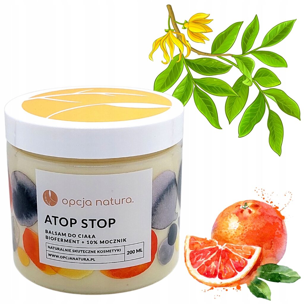 Opcja Natura ATOP STOP Balsam do ciała w słoiczku Bioferment i 10% mocznika