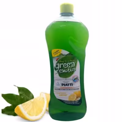Płyn do mycia naczyń, hipoalergiczny, CYTRYNA Ecolabel 1000ml Green Emotion