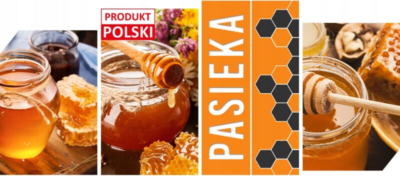 Naturalny Miód z pyłkiem pszczelim 1100g Miód z Pyłkiem kwiatowym - obrazek 7