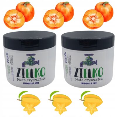 2x Pasta Czyszcząca Zielko 0,5l czyszczenie kuchenek i płyt carambola kaki