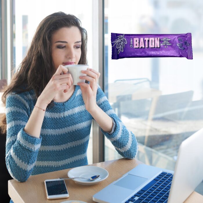 10x Baton daktylowy z orzechami KruKam 40 g Baton energetyczny batoniki - obrazek 7
