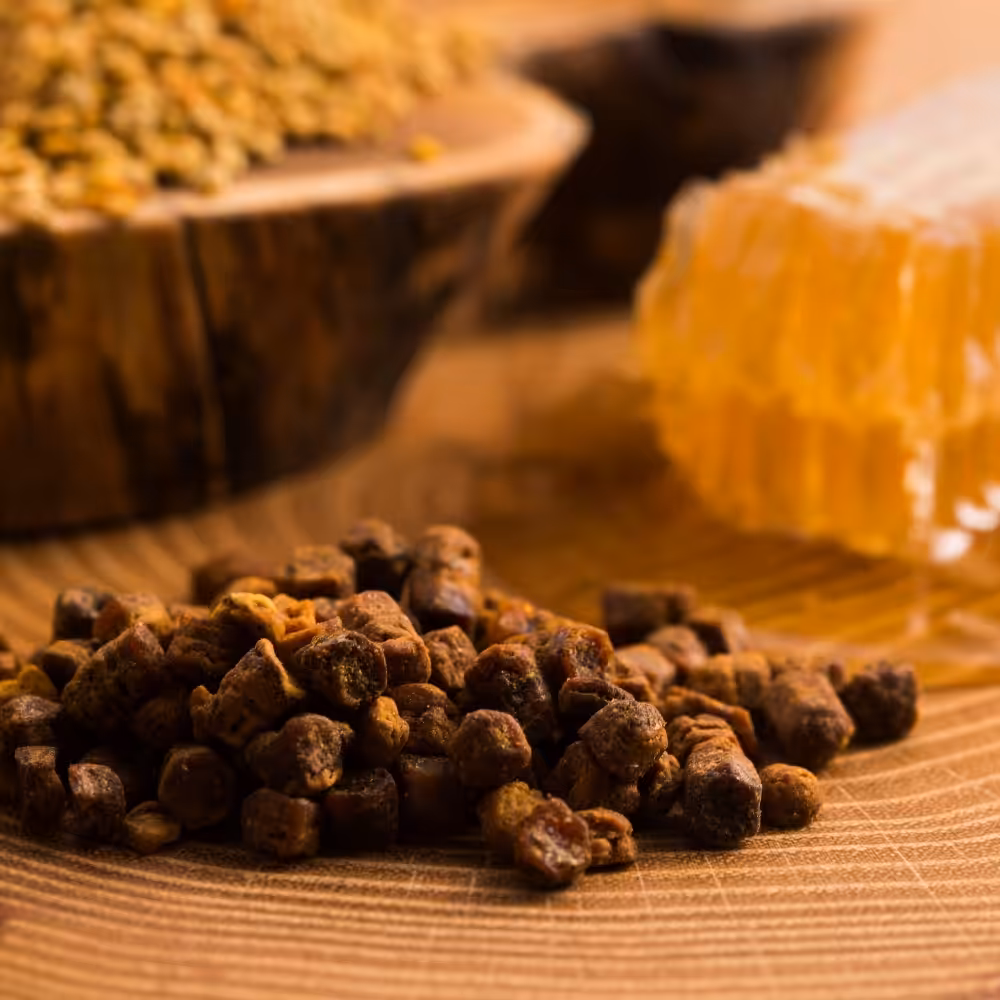 Naturalny Miód z propolisem kremowy 1100g Aż 5% propolisu Miód propolis - obrazek 6