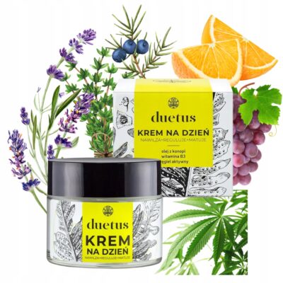 Krem matujący do twarzy Duetus Lekki krem do twarzy na dzień 0 SPF 50 ml