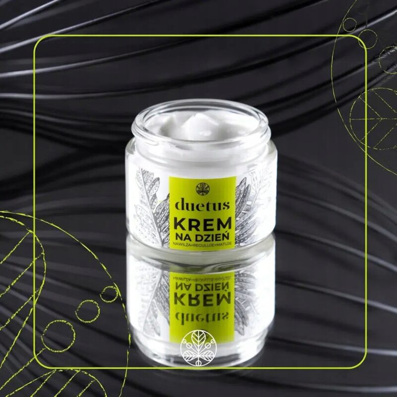 Krem matujący do twarzy Duetus Lekki krem do twarzy na dzień 0 SPF 50 ml - obrazek 3