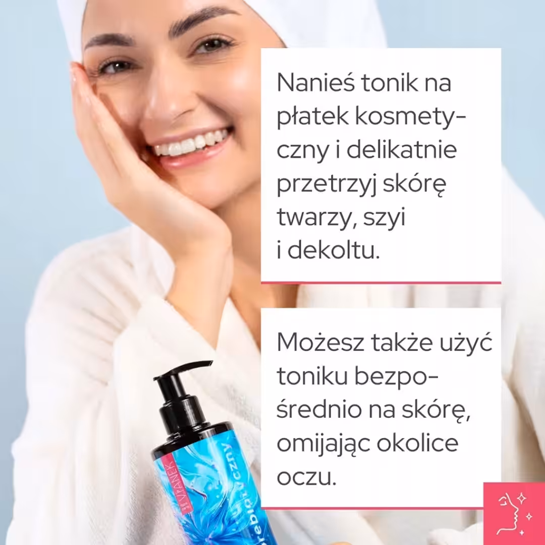 Tonik do twarzy nawilżający VIANEK Prebiotyczny do suchej i wrażliwej skóry - obrazek 3