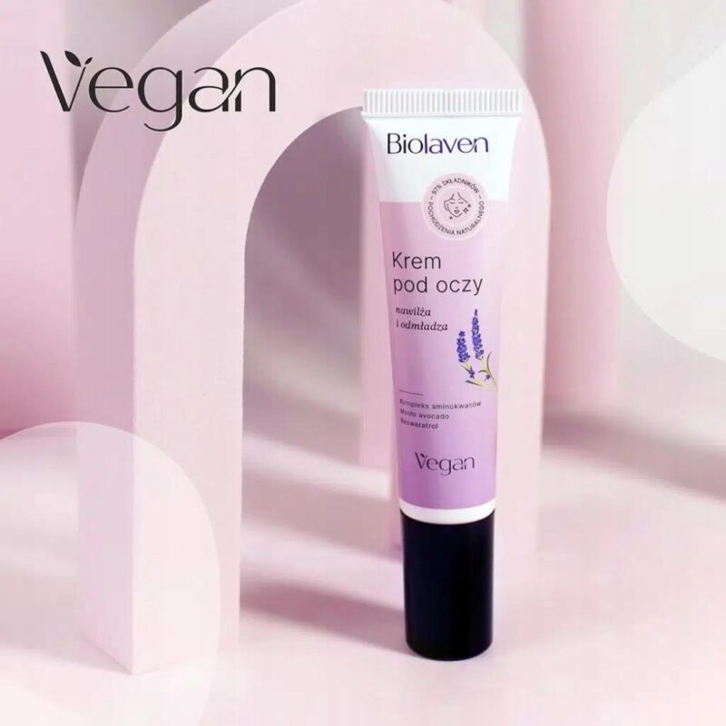 Biolaven Krem pod oczy 15ml krem na worki pod oczami - Winogron Lawenda - obrazek 5