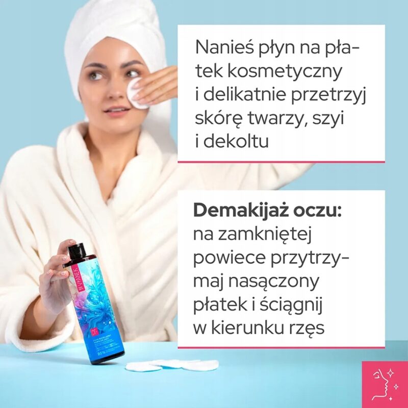 Płyn micelarny nawilżający VIANEK Prebiotyczny do cery suchej i wrażliwej - obrazek 5