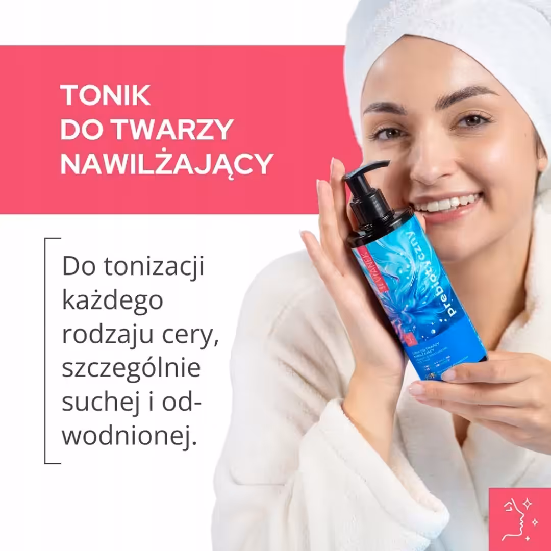 Tonik do twarzy nawilżający VIANEK Prebiotyczny do suchej i wrażliwej skóry - obrazek 5