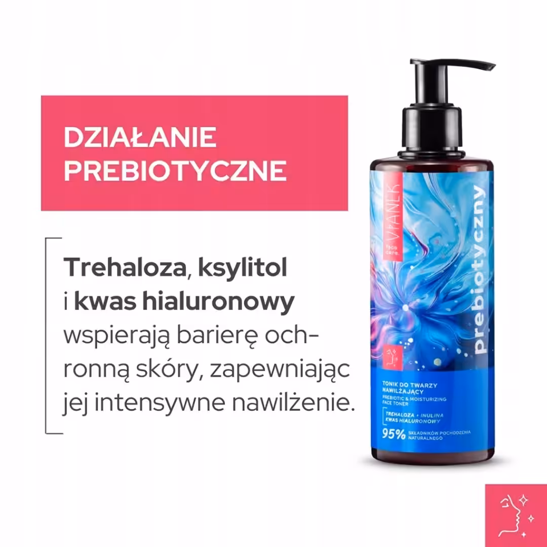 Tonik do twarzy nawilżający VIANEK Prebiotyczny do suchej i wrażliwej skóry - obrazek 8